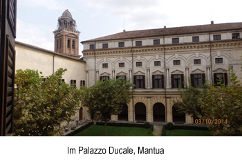Im Palazzo Ducale, Mantua