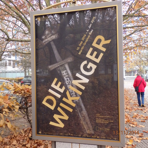 Plakat Die Wikinger